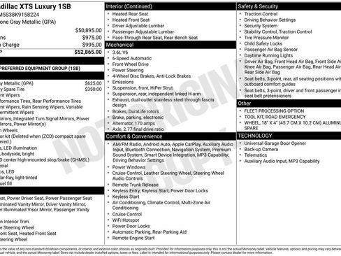 Used 2019 Cadillac XTS Luxury FWD image 21