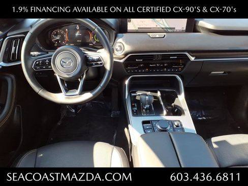 Certified 2025 MAZDA CX-90 3.3 Turbo S w/ Premium Package AWD/4WD image 14