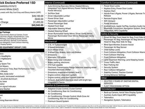 Certified 2025 Buick Enclave Preferred image 3