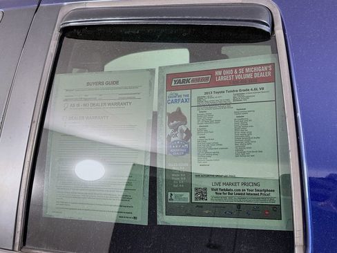 Used 2013 Toyota Tundra 4x4 Double Cab w/ Tow Pkg image 12