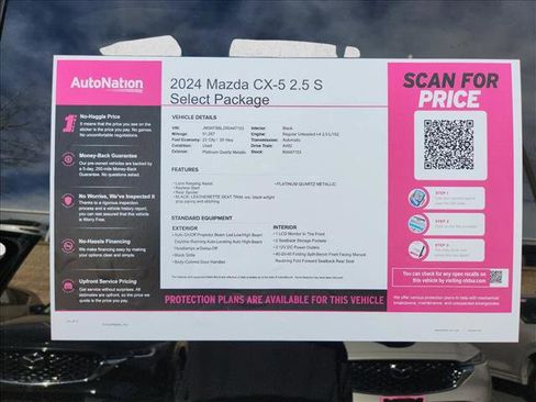Certified 2024 MAZDA CX-5 AWD 2.5 S w/ Select Package image 21