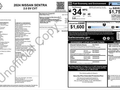 Used 2024 Nissan Sentra SV image 4