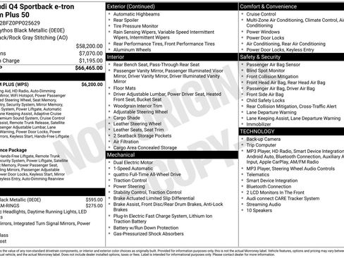 Certified 2023 Audi Q4 e-tron Premium Plus w/ Premium Plus AWD/4WD image 31