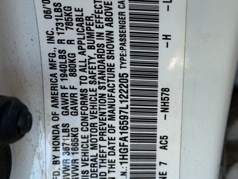 Used 2007 Honda Civic LX image 15