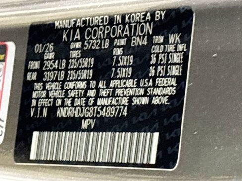 New 2026 Kia Sorento EX image 24