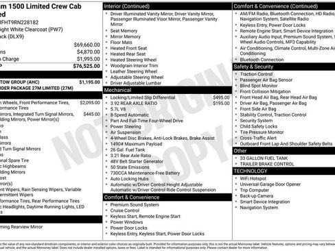 Certified 2024 RAM 1500 Limited w/ Trailer Tow Group image 11