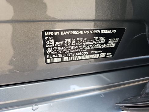 New 2026 BMW X5 xDrive50e w/ M Sport Package AWD/4WD image 39