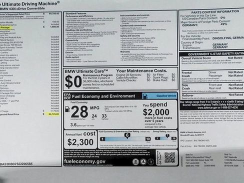 Used 2025 BMW 430i xDrive Convertible image 53
