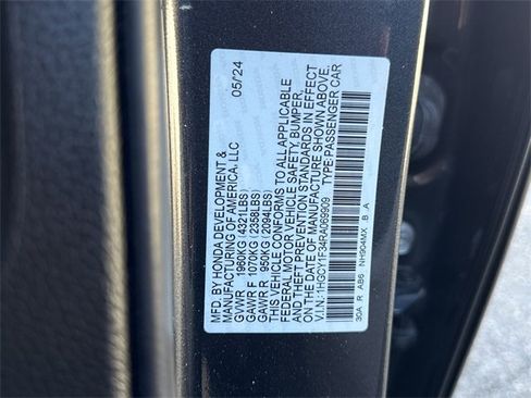 Certified 2024 Honda Accord EX image 37