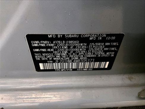 Used 2021 Subaru Crosstrek 2.5i Limited w/ Moonroof Package 1 image 32