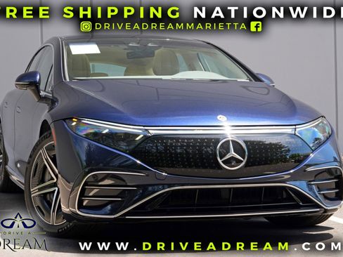 Used 2023 Mercedes-Benz EQS 580 4MATIC Sedan image 2