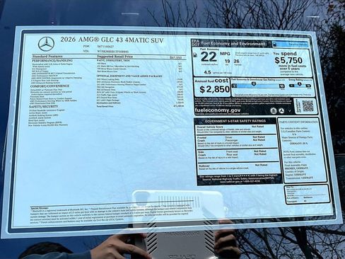 New 2026 Mercedes-Benz GLC 43 AMG GLC 43 AMG image 14