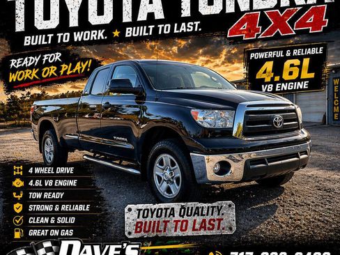 Used 2013 Toyota Tundra 4x4 Double Cab w/ Tow Pkg image 1