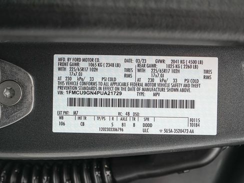 Certified 2023 Ford Escape Active w/ Tech Pack #1 AWD/4WD image 23