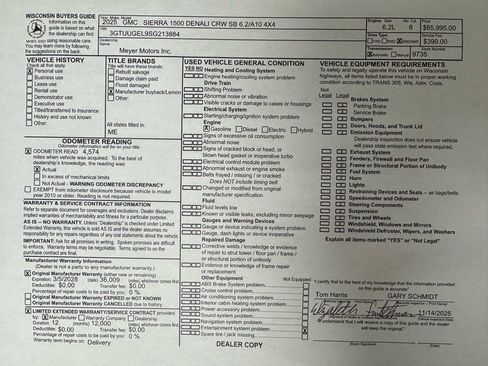 Used 2025 GMC Sierra 1500 Denali w/ Denali Reserve Package image 31