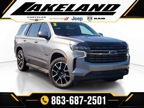 Used 2022 Chevrolet Tahoe RST w/ Luxury Package RWD image 1