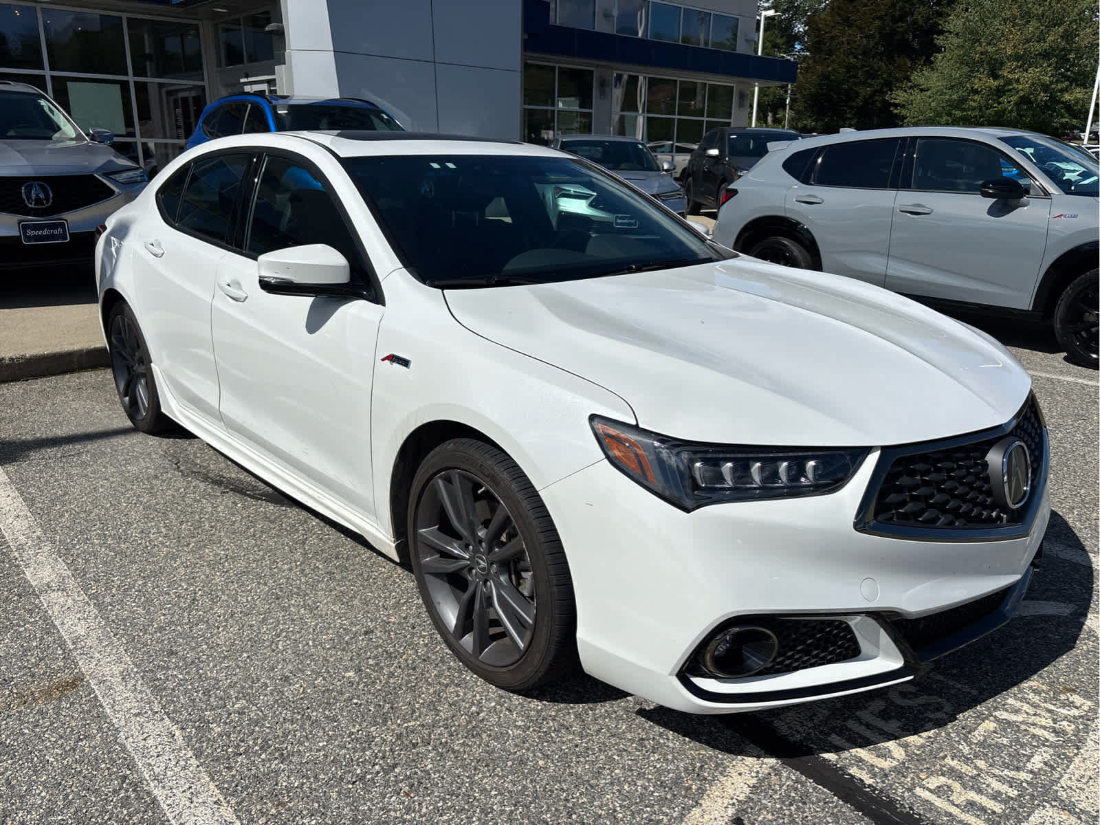 Used 2019 Acura TLX w/ Technology & A-SPEC Package FWD image 3