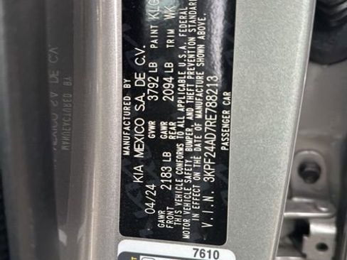 Used 2024 Kia Forte LXS image 15