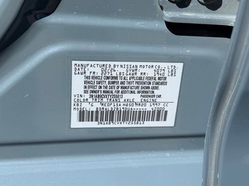 New 2026 Nissan Sentra SV FWD image 28