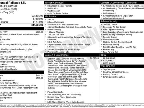 Used 2020 Hyundai Palisade SEL image 41