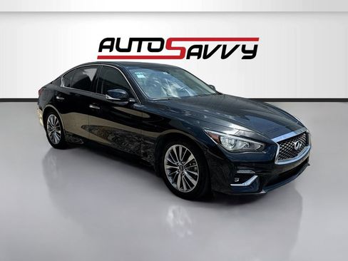 Used 2023 INFINITI Q50 Luxe w/ Cargo Package RWD image 1