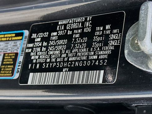 Used 2022 Kia Telluride SX w/ SX Prestige Package AWD/4WD image 35