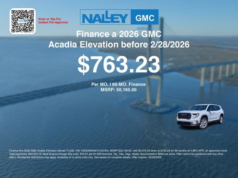 New 2026 GMC Acadia Elevation w/ Elevation Premium Package image 7