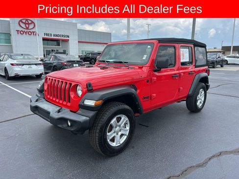 Used 2022 Jeep Wrangler Unlimited Sport AWD/4WD image 1