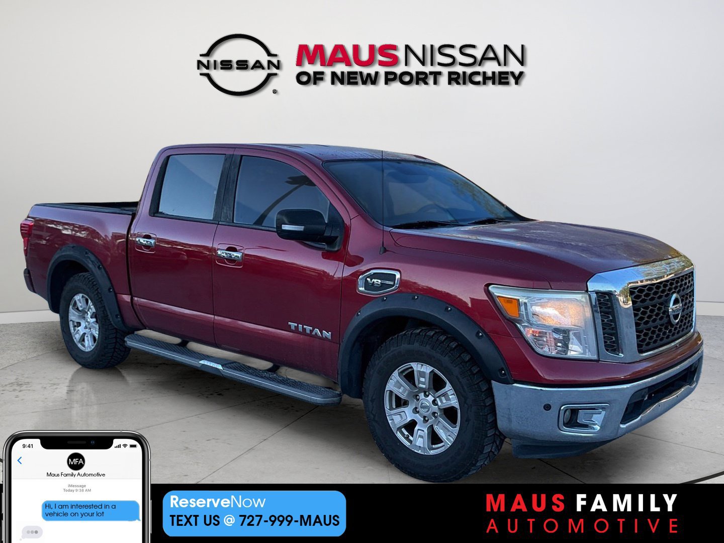 Used 2017 Nissan Titan SV RWD image 1
