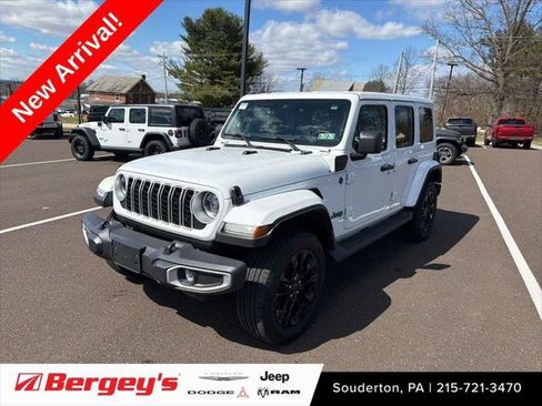 Certified 2025 Jeep Wrangler Sahara 4xe image 1