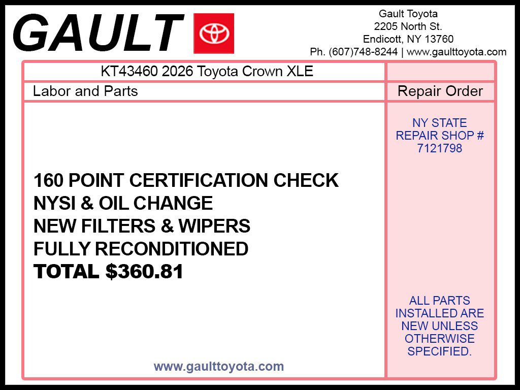 Certified 2026 Toyota Crown AWD/4WD image 2