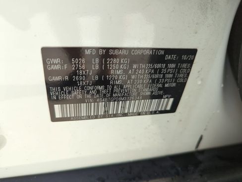 Used 2021 Subaru Outback Touring XT AWD/4WD image 28
