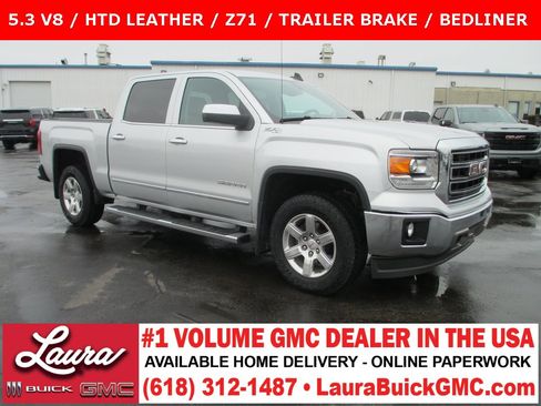 Used 2015 GMC Sierra 1500 SLT w/ Suspension Package, Off-Road image 1