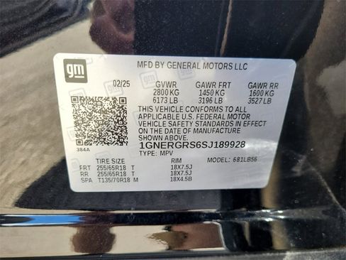 Certified 2025 Chevrolet Traverse LT image 22