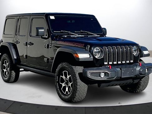 Used 2022 Jeep Wrangler Unlimited Rubicon w/ LED Lighting Group image 2