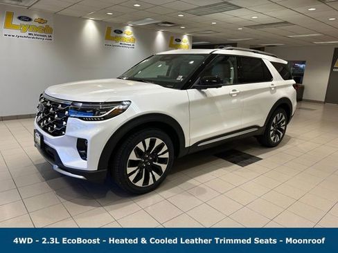 New 2026 Ford Explorer Platinum w/ LUX Leather Package image 2