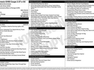 Used 2025 Genesis GV80 3.5T e-SC video 2