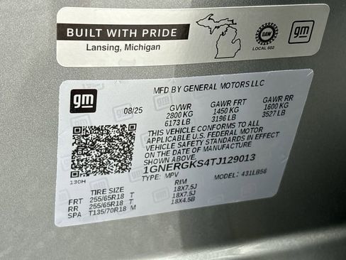 New 2026 Chevrolet Traverse LT image 34