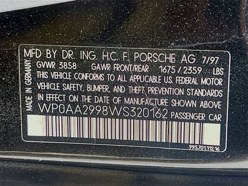 Used 1998 Porsche 911 Carrera 4S image 30