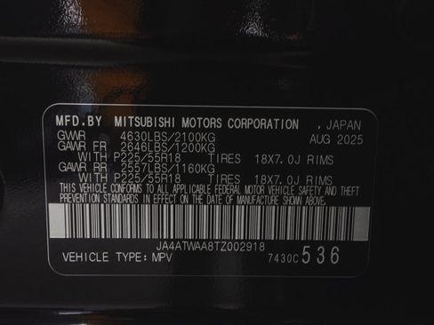 New 2026 Mitsubishi Eclipse Cross SE AWD/4WD image 14