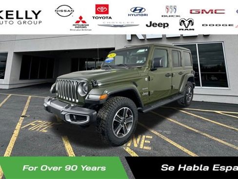 Certified 2023 Jeep Wrangler Sahara w/ LED Lighting Group image 1