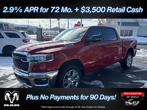 New 2026 RAM 1500 4x4 Crew Cab image 4