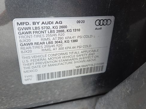 Used 2020 Audi SQ5 Premium Plus w/ Premium Plus Package AWD/4WD image 21