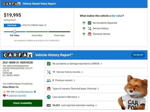 Used 2021 BMW X1 xDrive28i w/ Convenience Package image 37