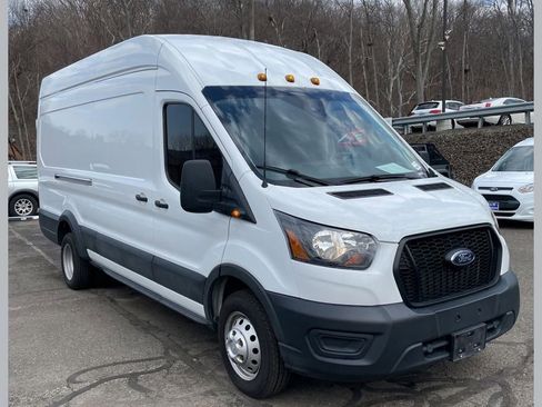 Used 2021 Ford Transit 350 148 High Roof Extended DRW image 1