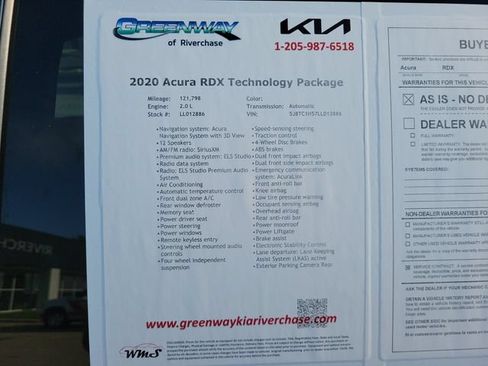 Used 2020 Acura RDX FWD w/ Technology Package image 35