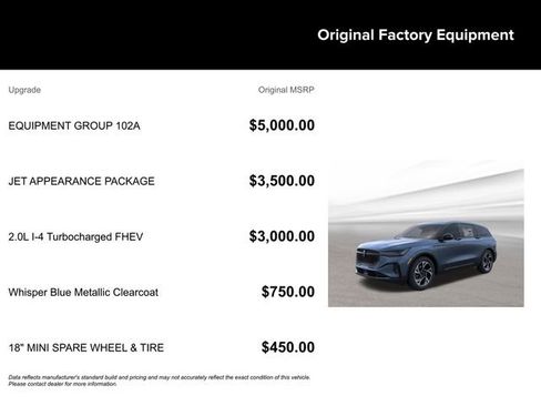 New 2026 Lincoln Nautilus Premier w/ Equipment Group 102A image 9