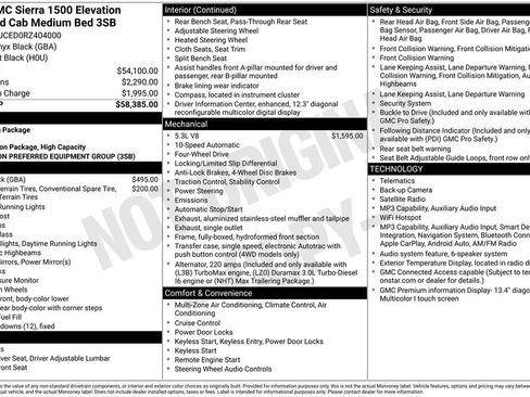 Certified 2024 GMC Sierra 1500 Elevation AWD/4WD image 9