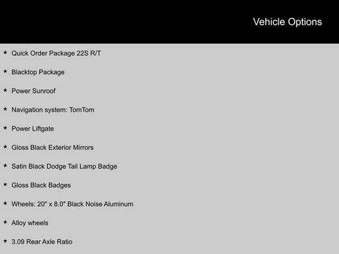 Used 2022 Dodge Durango R/T w/ Blacktop Package image 2