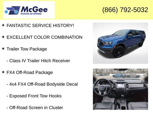 Used 2019 Ford Ranger XLT w/ Equipment Group 302A Luxury image 4